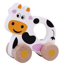 Stumiamas žaislas Jumini Cow, 26.5 cm, įvairių spalvų