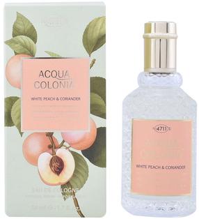 Kölnivesi 4711 Acqua Colonia White Peach & Coriander Splash & Spray, 50 ml