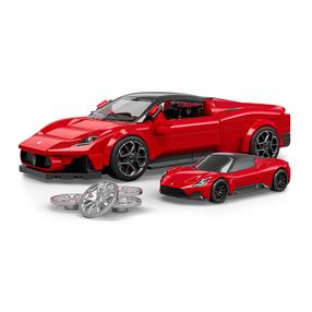  Mänguauto Mattel Hot Wheels Brick Shop Maserati JFR90, punane v.