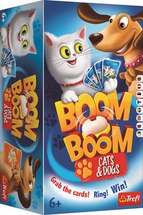Stalo žaidimas Trefl Boom Boom Cats & Dogs, LT LV EE RUS EN DE