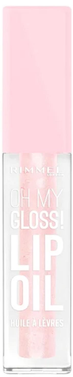 Lūpų aliejus Rimmel London Oh My Gloss!, 4.5 ml, pink sugar sp., 005
