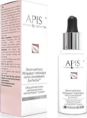 Сыворотка для глаз Apis Professional Brightening Lifting and Dark circles reducing, 30 мл