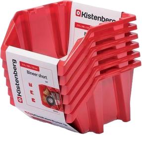 Органайзеры для инструментов Kistenberg KBISS22-3020, 21.4 см x 23.8 см x 19.8 см, красный цв.