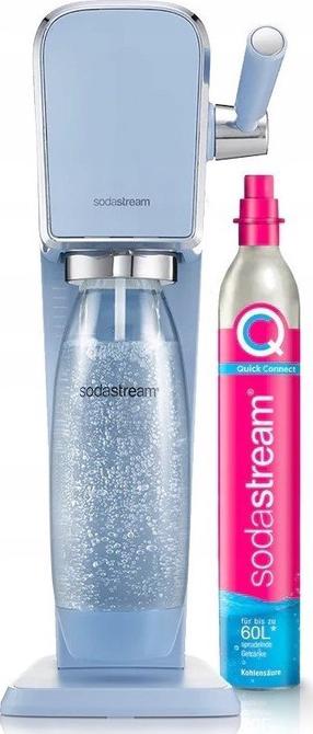 Машина для производства газированных напитков SodaStream Art Blue, голубой цв.
