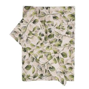 Stalo takelis stačiakampė Home4you Holly, žalia sp./rusva sp., 43 x 116 cm