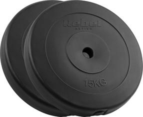 Disku svari Rebel Active, 2 x 15 kg