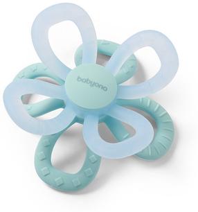 Прорезыватель BabyOno Be Active Flower, синий цв.
