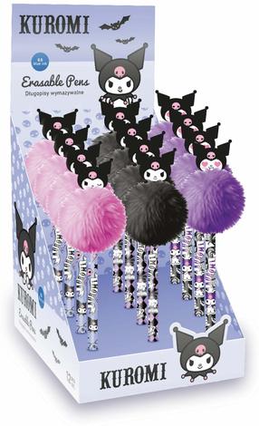 Ручка с чернильным ластиком CoolPack Kuromi, (цвет/дизайн выбирается случайным образом), 0.5 мм