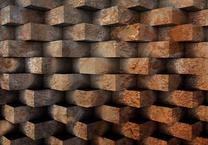 Fototapetas Artgeist Brick Braid, 175 cm x 250 cm