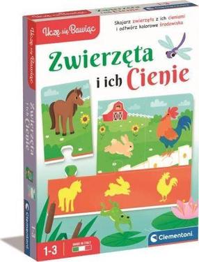 Пазл Clementoni Animals And Their Shadows, многоцветный