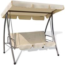Lauko sūpynės VLX Swing Bench, smėlio ruda sp., 192 cm x 118 cm x 175 cm