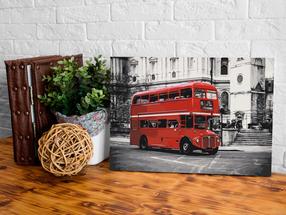 Tapymas pagal skaičius Artgeist London Bus MA_0223, 60 x 40 cm