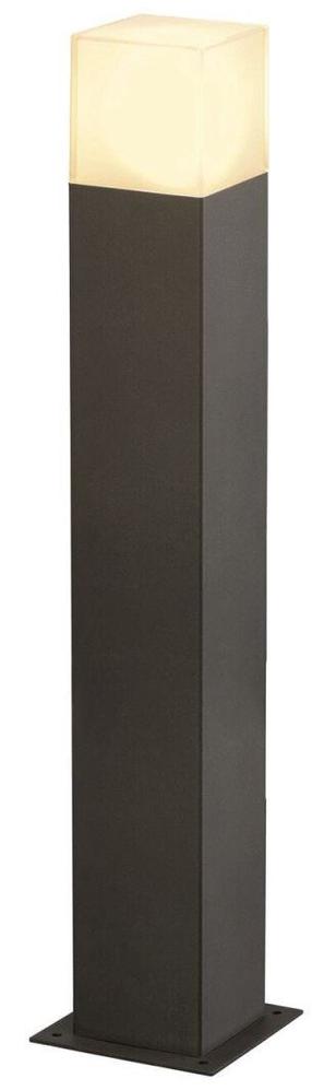 Vabalt seisev välisvalgusti SLV Grafit, 11W, E27, IP44, antratsiit v., 8.5 cm x 60 cm