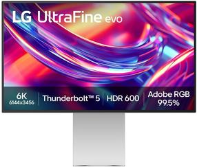 Monitors LG UltraFine 32U990A-S, IPS Black, 60 Hz, 6K UHD, 32"