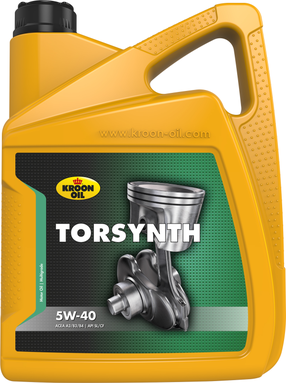 Variklių alyva Kroon Oil Torsynth 5W - 40, sintetinis, 5 l