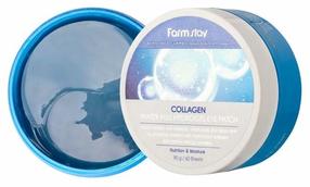 Средство для ухода за лицом, подушечки Farmstay Collagen Water Full Hydrogel, 60 шт.