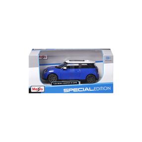 Игрушечная машина Maisto Special Edition Mini Cooper SE J01 32926, 1:24, синий цв.