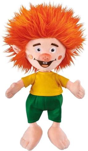 Плюшевая игрушка Schmidt Pumuckl, зеленый цв./oранжевый цв., 28 см