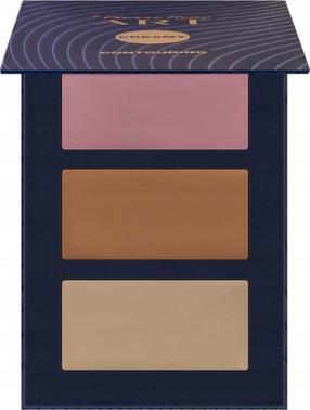 Konturēšanas palete Pierre Rene Art Creamy Contouring, 03 krās., 12 g