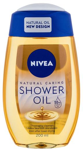 Kūno prausimosi aliejus Nivea, 200 ml