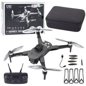 Žaislinis dronas Lean Cars Y-Series Y329, 22.5 cm, juoda sp.