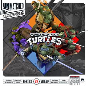 Galda spēle Iello Unmatched Adventures Teenage Mutant Ninja Turtles, EN