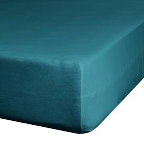 Простыня Jersey D91, бирюзовый цв., 200 x 220 cm, на резинке