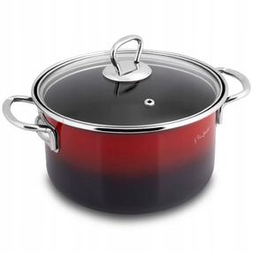 Puodas Lamart LT1183, Ø22 cm, 4.3 l, juoda sp.