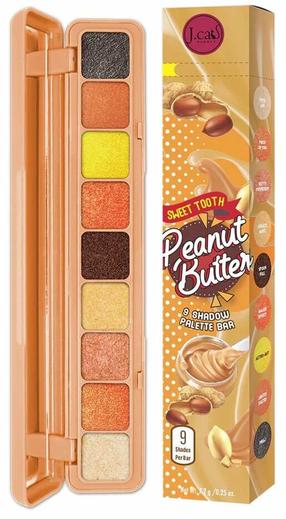 Akių šešėliai J.Cat Beauty Sweet Tooth, 7.2 g, peanut butter sp. 103