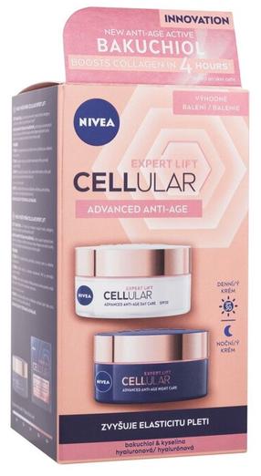 Näokreemide komplekt Nivea Cellular Expert Lift, 100 ml, 30+, SPF 30, 2 tk