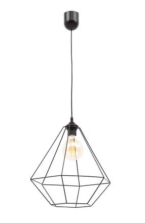 Lampa karināms Brevitas, E27, 1 x 15 W, melna krās. / melna krās.