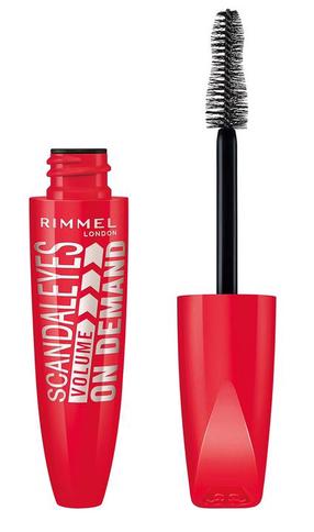Blakstienų tušas Rimmel London Scandaleyes Volume, 12 ml, juoda sp. black