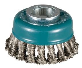 Проволочная дисковая щетка Makita X-LOCK, 80 мм