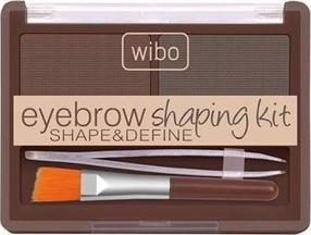 Тени для бровей Wibo Shape & Define, темно-коричневый цв. 2.0