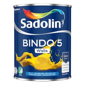 Dažai Sadolin Bindo 5, balta sp., 0.9 l