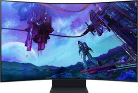 Монитор Samsung S55CG970NU, VA, 165 гц, 4K UHD, 54.6″