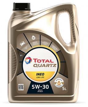 Машинное масло Total Quartz Ineo Long Life 5W - 30, синтетический, 5 л