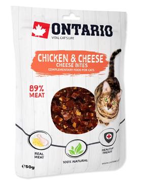 Skanėstas katėms Ontario BEAPHAR.795017, vištiena/sūris, 0.050 kg