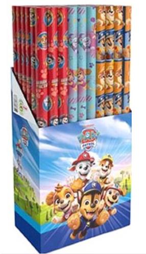 Ietinamais papīrs Paw Patrol, daudzkrāsaina