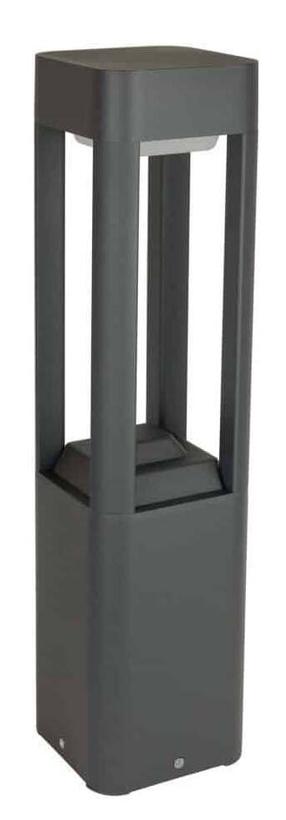 Pastatomas lauko šviestuvas Su-Ma Fan, 11W, G53, IP54, pilka sp., 12 cm x 50 cm