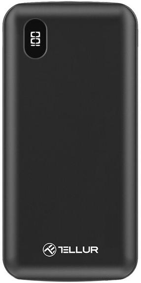 Lādētājs-akumulators (Power bank) Tellur, 10000 mAh, melna krās.