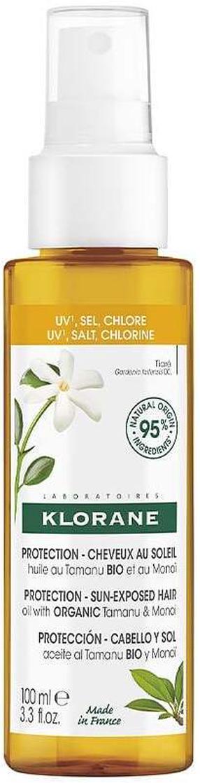 Matu eļļa Klorane Polysianes Monoi & Tamanu Bio, 100 ml