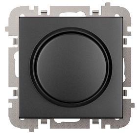 LED gaismas regulators Elektro-Plast Vestra, melns krās.