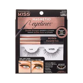 Ripsmed, komplekt Kiss Magnetic Lure, 2 tk, must v.