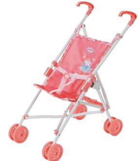 Lėlių vežimėlis Zapf Creation Baby Annabell 703915, rožinė