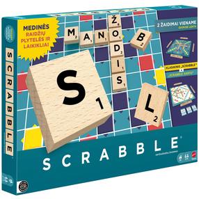 Galda spēle Mattel Games Scrabble Wood Edition, LT