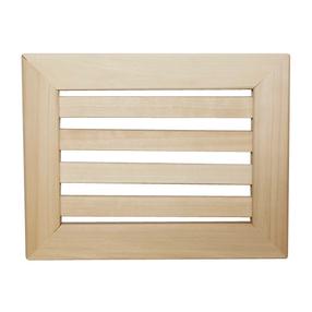 Sauna ventilatsioonirest, 17 cm x 13 cm x 0.5 cm