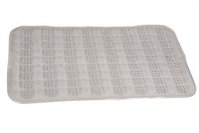 Vonios grindų kilimėlis Thema Lux AM1047BTB grey, pilka sp., 66 cm x 37 cm