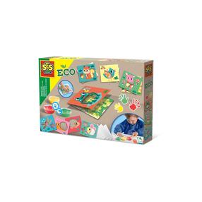 Radošais komplekts SES Creative Eco Fingerpaint Cards