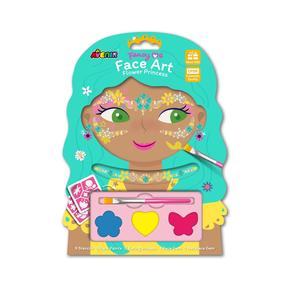 Pašlīmējošo sejas dārgakmeņu komplekts Avenir Flower Princess